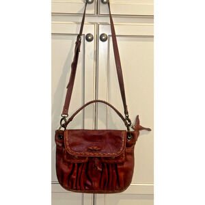 Pikolinos Brown Leather Shoulder Bag